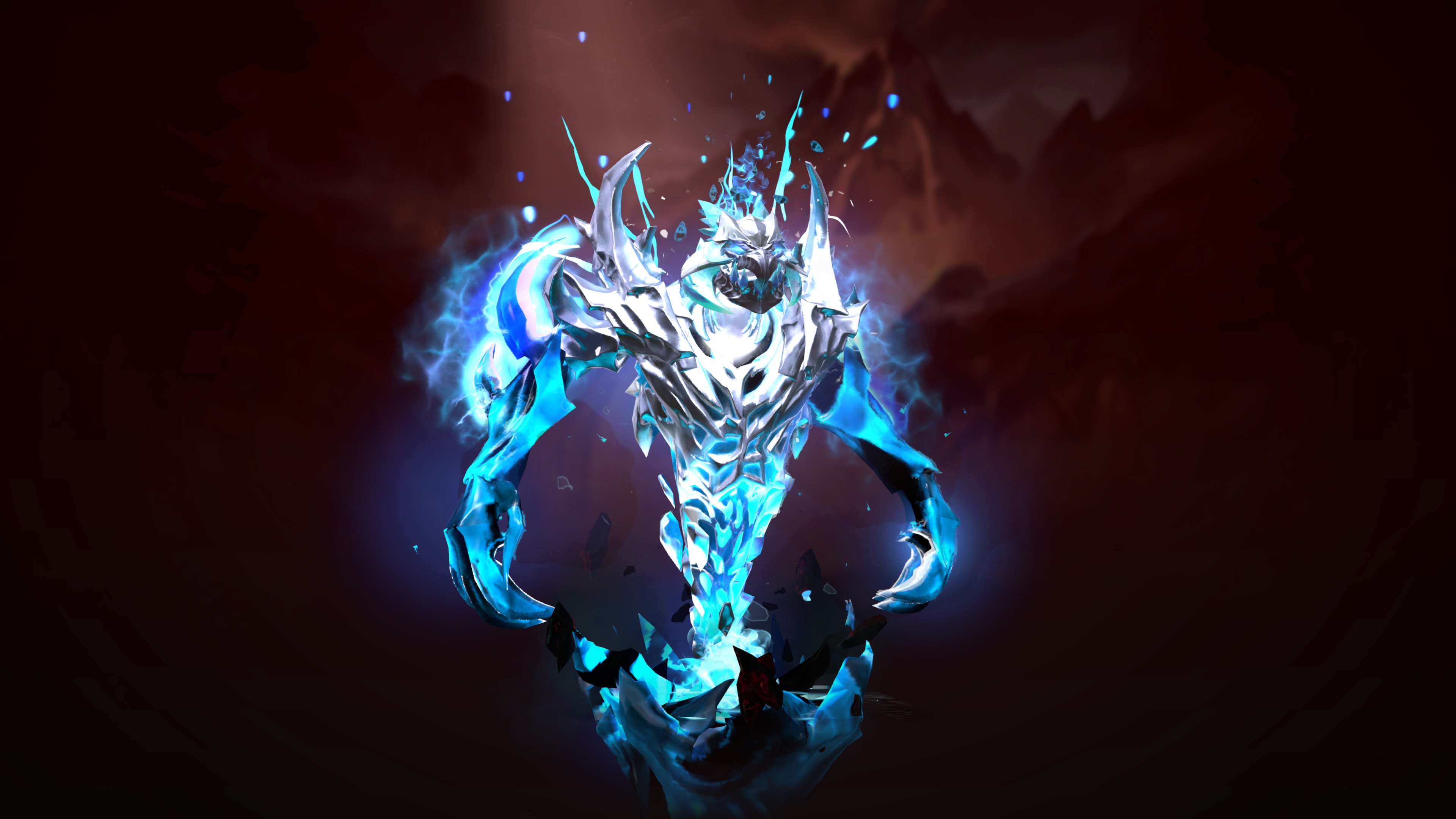 Shadow Fiend Arcana Blue Silver для Shadow Fiend